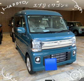エブリイワゴンご納車☆